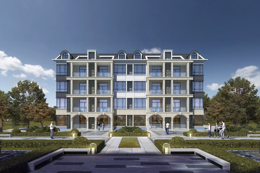 Sídlo Chaohu Huadi Huanglu (stavebný projekt Anhui)